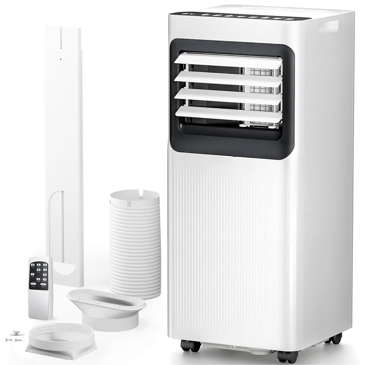 📢 Limited Time Offer ⏰Electric Portable Air Conditioner—Equipped with a Remote Control and LED Display