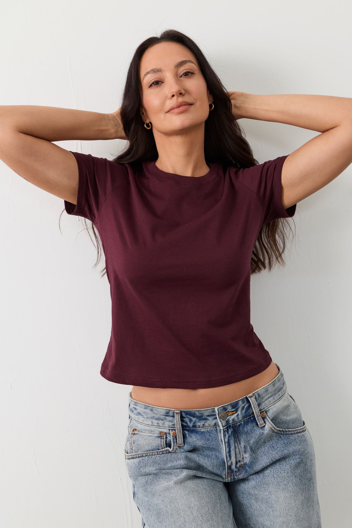 Short Sleeve Classic Crop T-Shirt