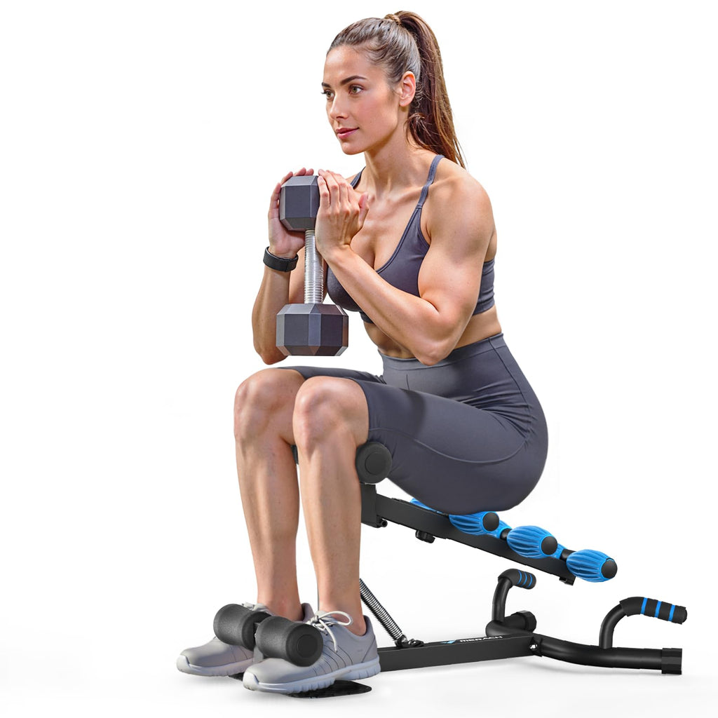 Adjustable Push-Up and Glute Trainer for Women's Home Gym: Core and Leg Workout
