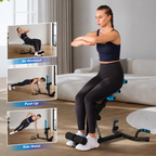 Adjustable Push-Up and Glute Trainer for Women's Home Gym: Core and Leg Workout