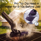 2026 Outdoor Electric Cordless Rotating BBQ Cleaner, Featuring 2 Brush Heads, 3 Speed Settings, and Adjustable Angle