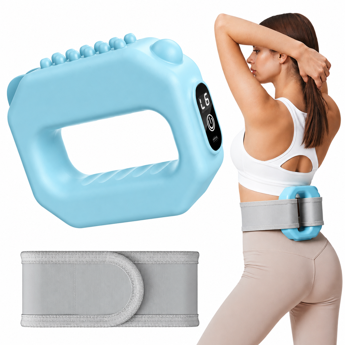 📢 Limited Time Offer ⏰6-Level Portable Cordless Vibration-Multifunctional Full-Body Fascia Ring