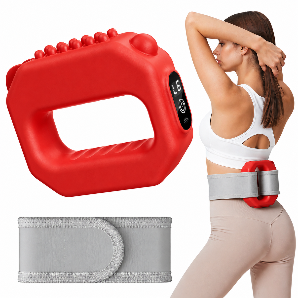 📢 Limited Time Offer ⏰6-Level Portable Cordless Vibration-Multifunctional Full-Body Fascia Ring