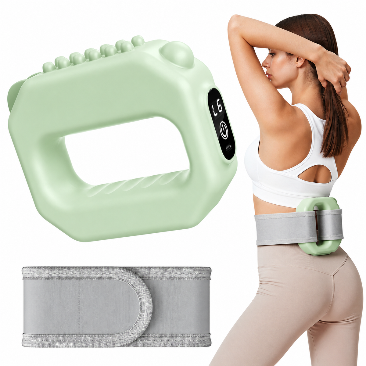 📢 Limited Time Offer ⏰6-Level Portable Cordless Vibration-Multifunctional Full-Body Fascia Ring