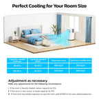 📢 Limited Time Offer ⏰Electric Portable Air Conditioner—Equipped with a Remote Control and LED Display
