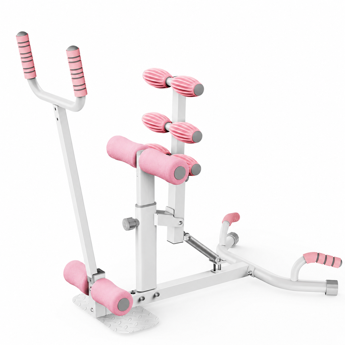 Adjustable Push-Up and Glute Trainer for Women's Home Gym: Core and Leg Workout