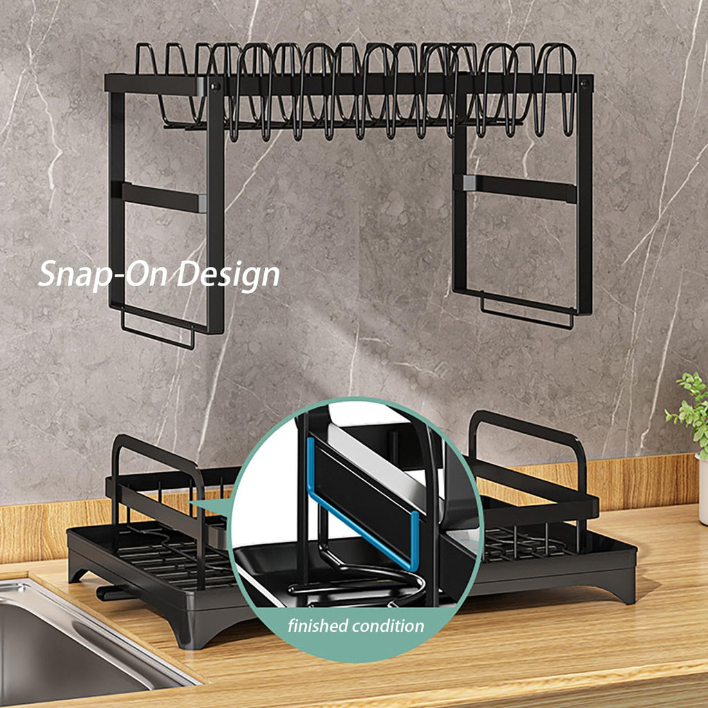 🔥LAST DAY 60% OFF⏰️Double-Layer Kitchen Countertop Drain Rack