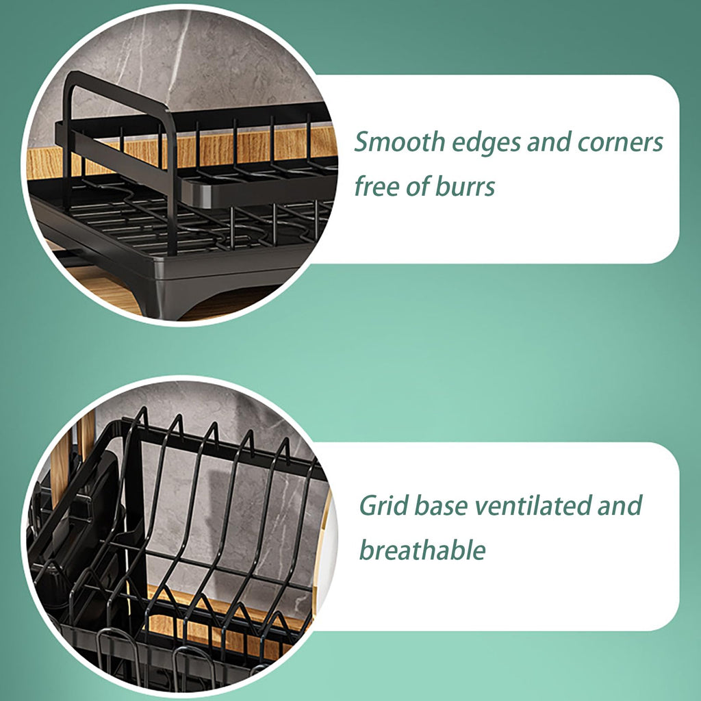🔥LAST DAY 60% OFF⏰️Double-Layer Kitchen Countertop Drain Rack